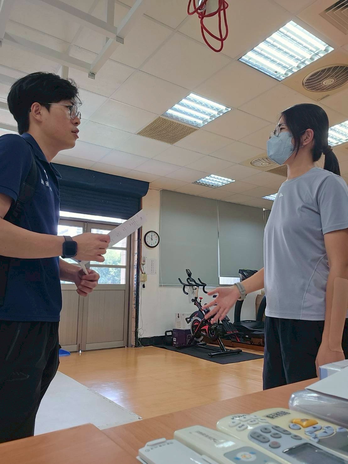 2025.09.19 崇實高工 運動防護室檢核
